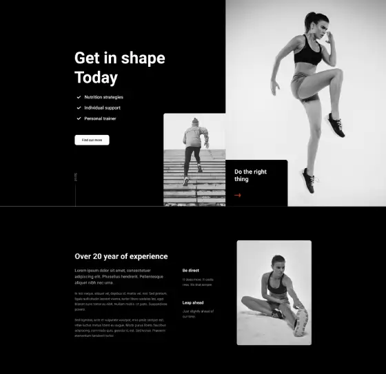 Personal Trainer Page PLPT-PRO-01