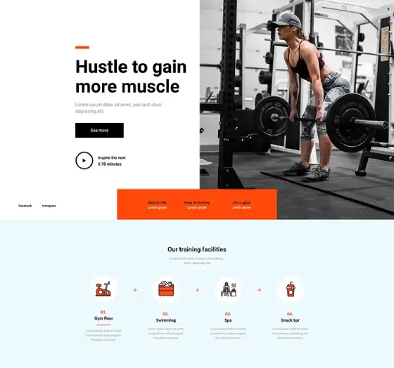 Gym Page GMP-PRO-02