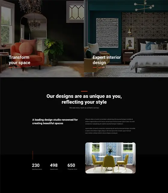 Interior Design Page INDSP-PRO-01