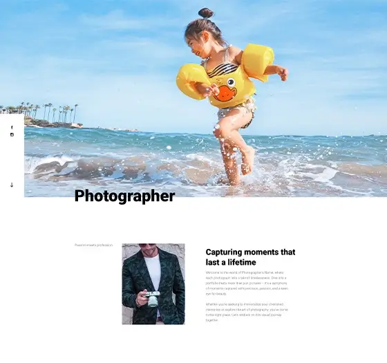 Photographer Page PHRP-PRO-01