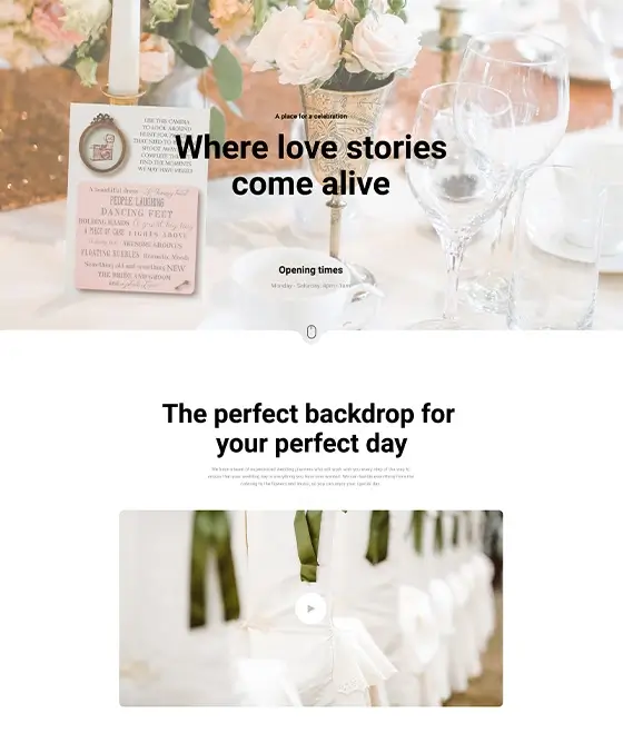 Wedding Venue Page WEDVP-PRO-01