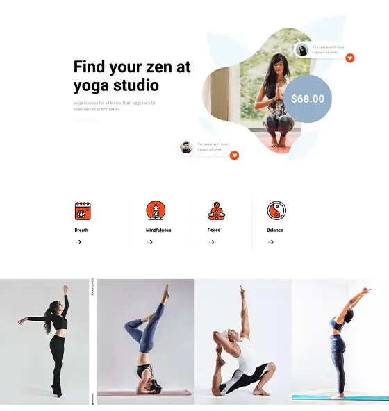 Yoga Page YAP-PRO-02