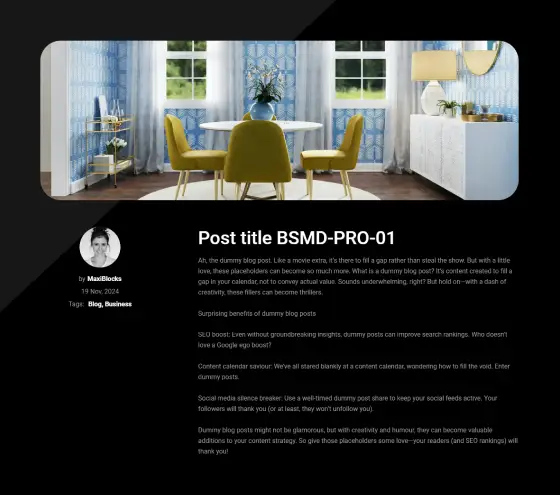 Blog Story Mix Dark BSMD-PRO-01