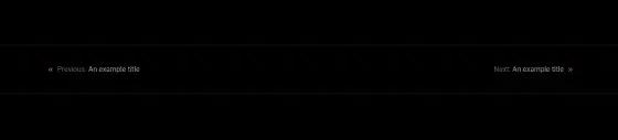 Pagination Dark PND-PRO-03