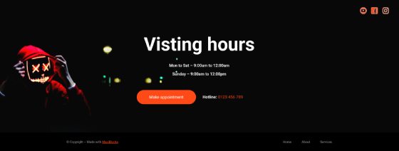 Pure Footer Dark PFD-PRO-33