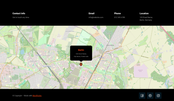 Pure Footer Dark PFD-PRO-40