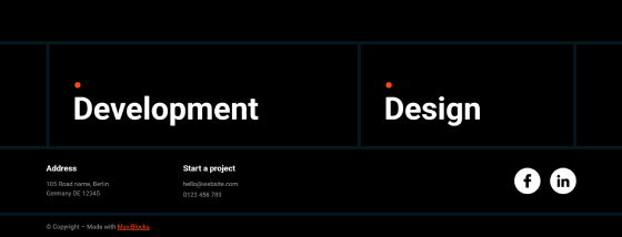 Pure Footer Dark PFD-PRO-92